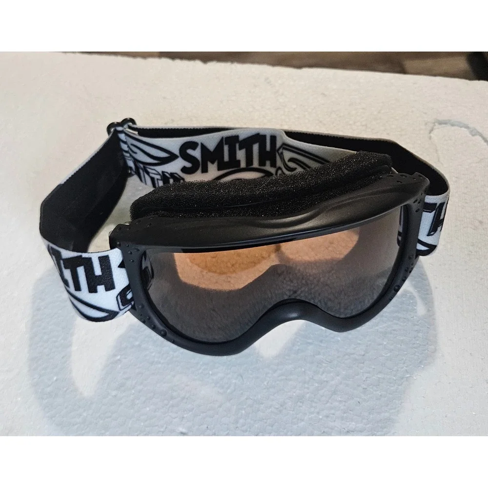 Smith Optics Sundance Kid Junior Snow Goggles Youth Black White‎ Ages 3+ New